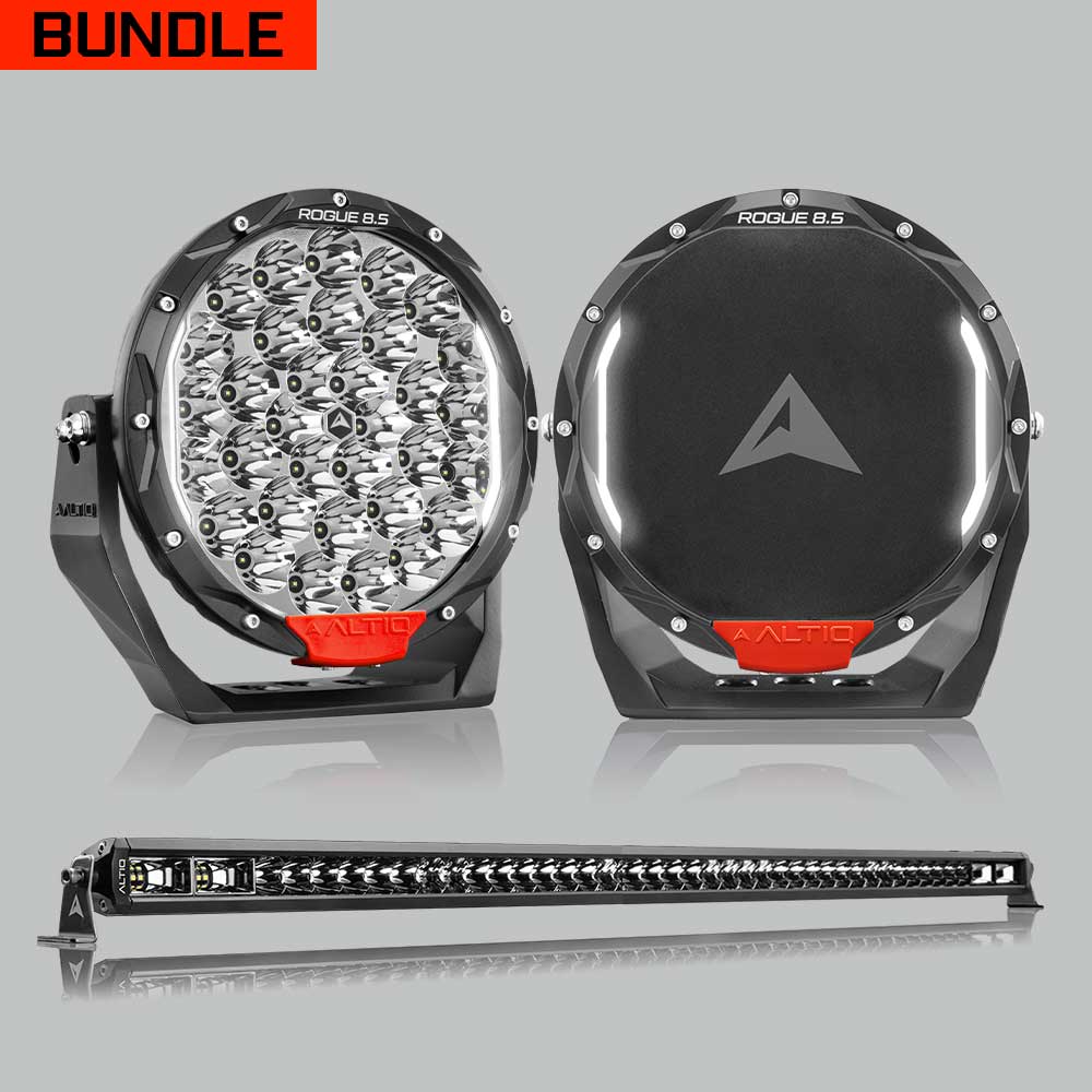 Rogue MK3 8.5' Pair + 52' Hybrid Light bar Bundle
