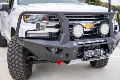 Chevy Silverado 1500 Toro bull bar with optional lights