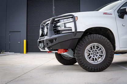 Chevy Silverado 1500 Toro bull bar with optional lights