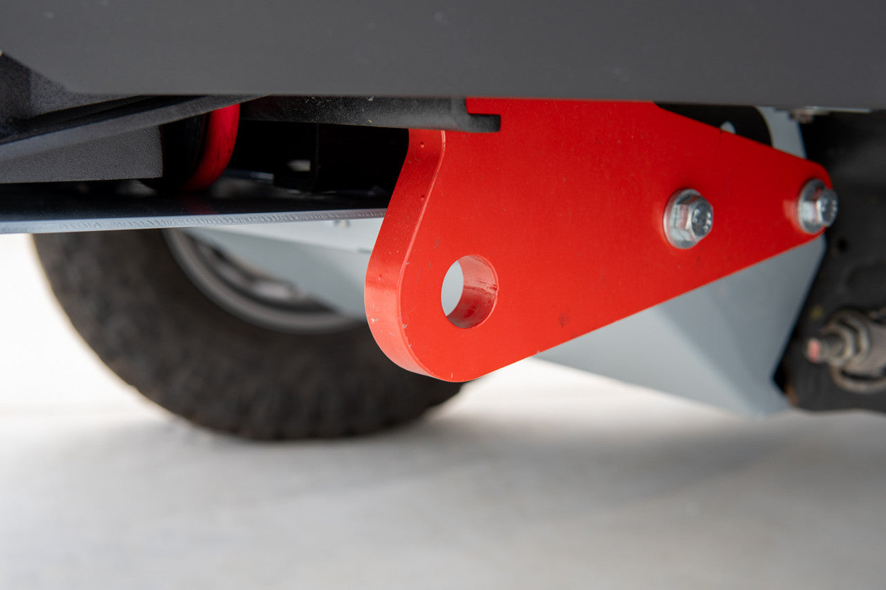 Tow hooks included as standard