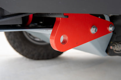 Tow hooks included as standard