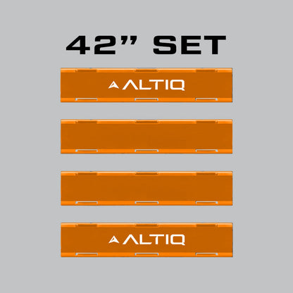 Single Row Light Bar - Amber Covers