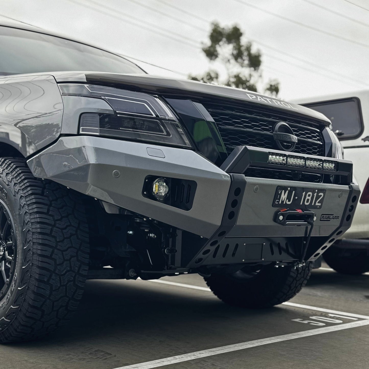 S5 Y62 Nissan Patrol Low Line (Winter) Bull Bar