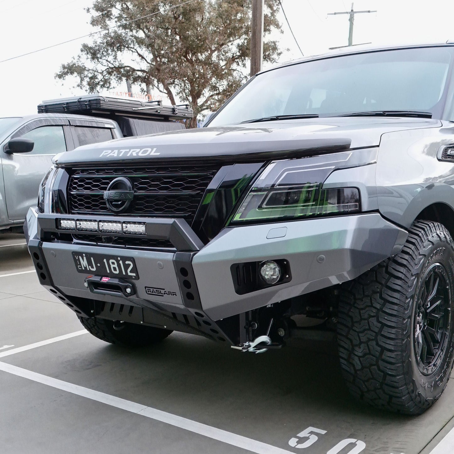 S5 Y62 Nissan Patrol Low Line (Winter) Bull Bar