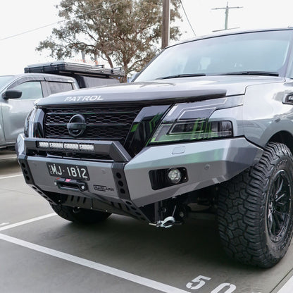S5 Y62 Nissan Patrol Low Line (Winter) Bull Bar