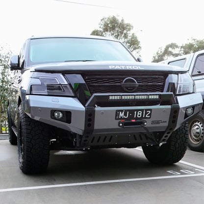 S5 Y62 Nissan Patrol Low Line (Winter) Bull Bar