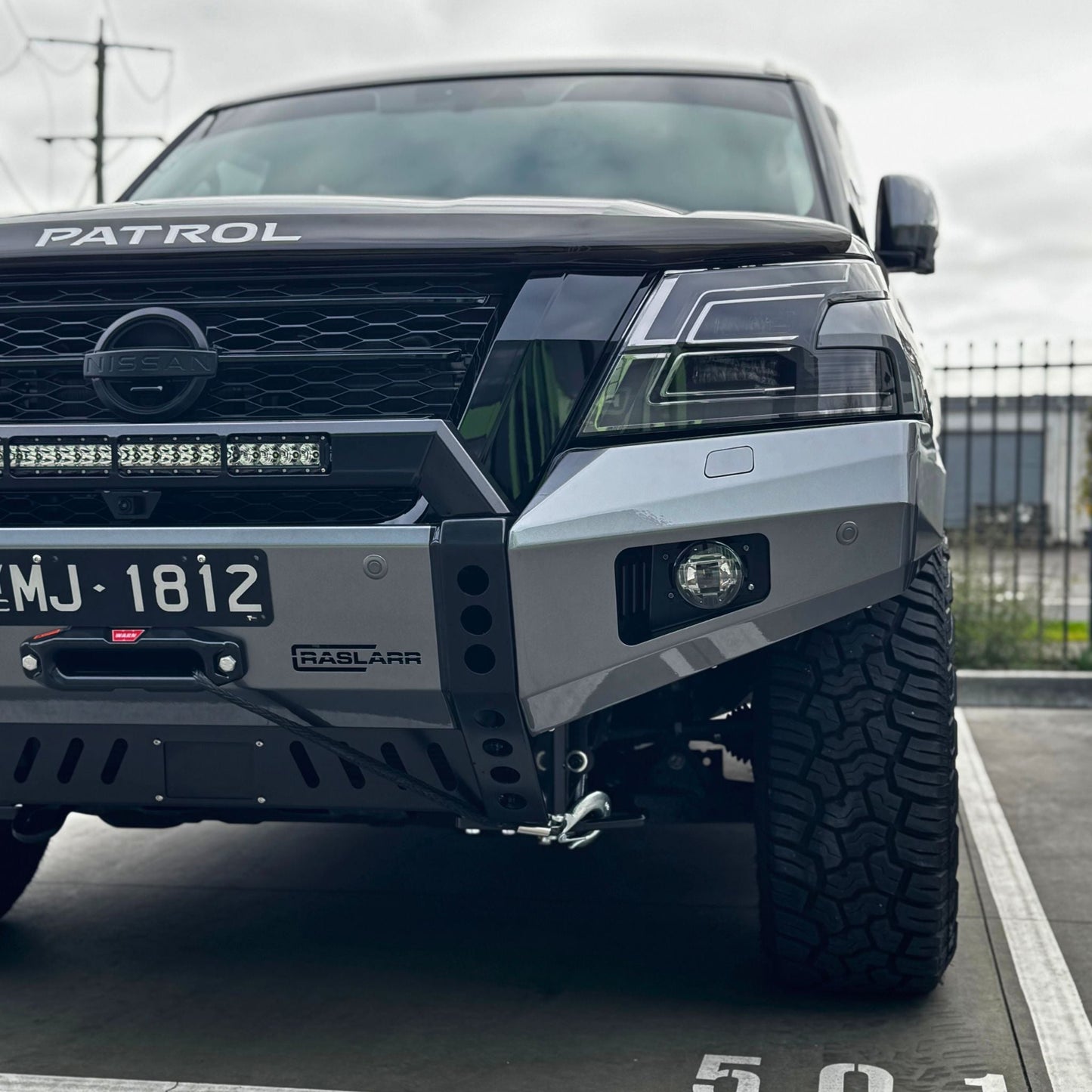 S5 Y62 Nissan Patrol Low Line (Winter) Bull Bar