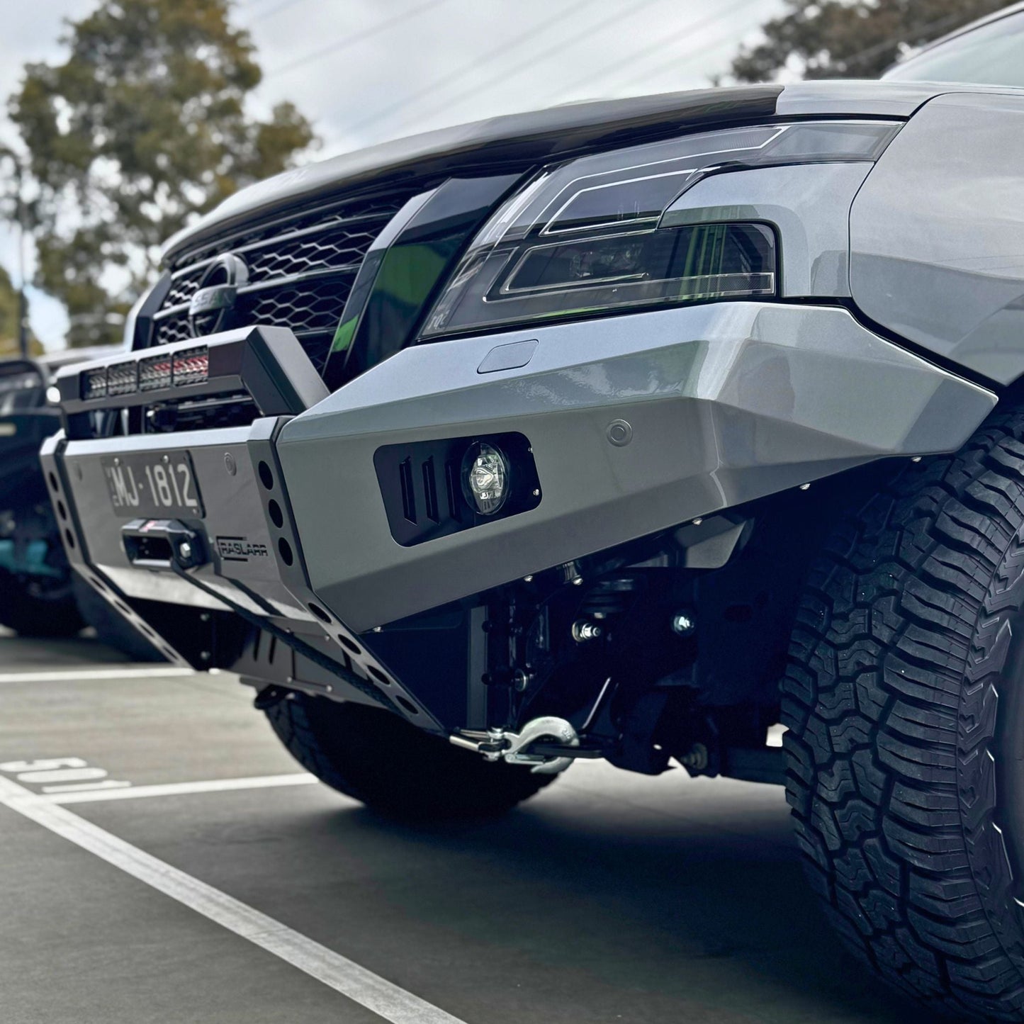 S5 Y62 Nissan Patrol Low Line (Winter) Bull Bar