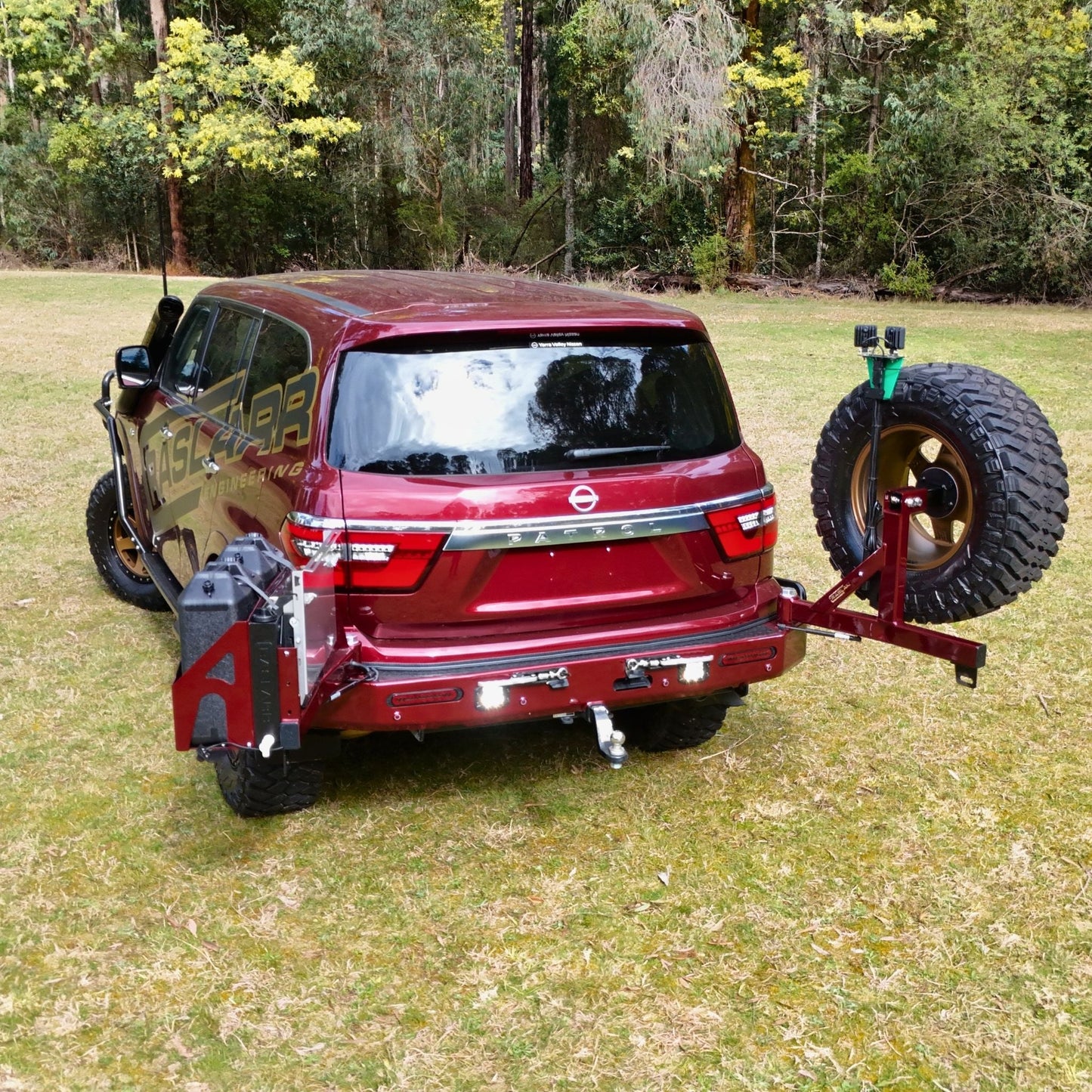 S1-4 Y62 Nissan Patrol Rear Bar V2