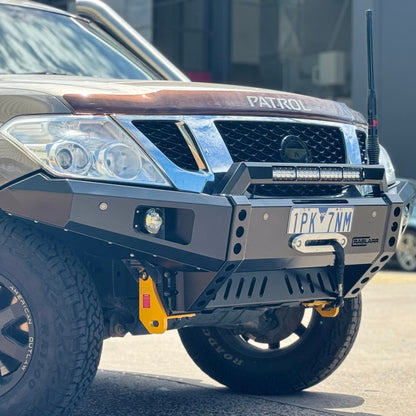 S1-3 Y62 Nissan Patrol Low Line (Winter) Bull Bar
