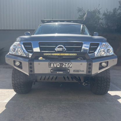 S1-3 Y62 Nissan Patrol Low Line (Winter) Bull Bar