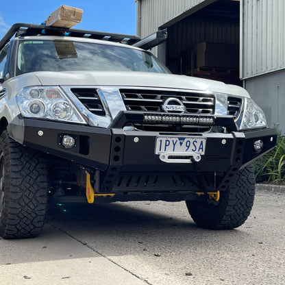 S1-3 Y62 Nissan Patrol Low Line (Winter) Bull Bar