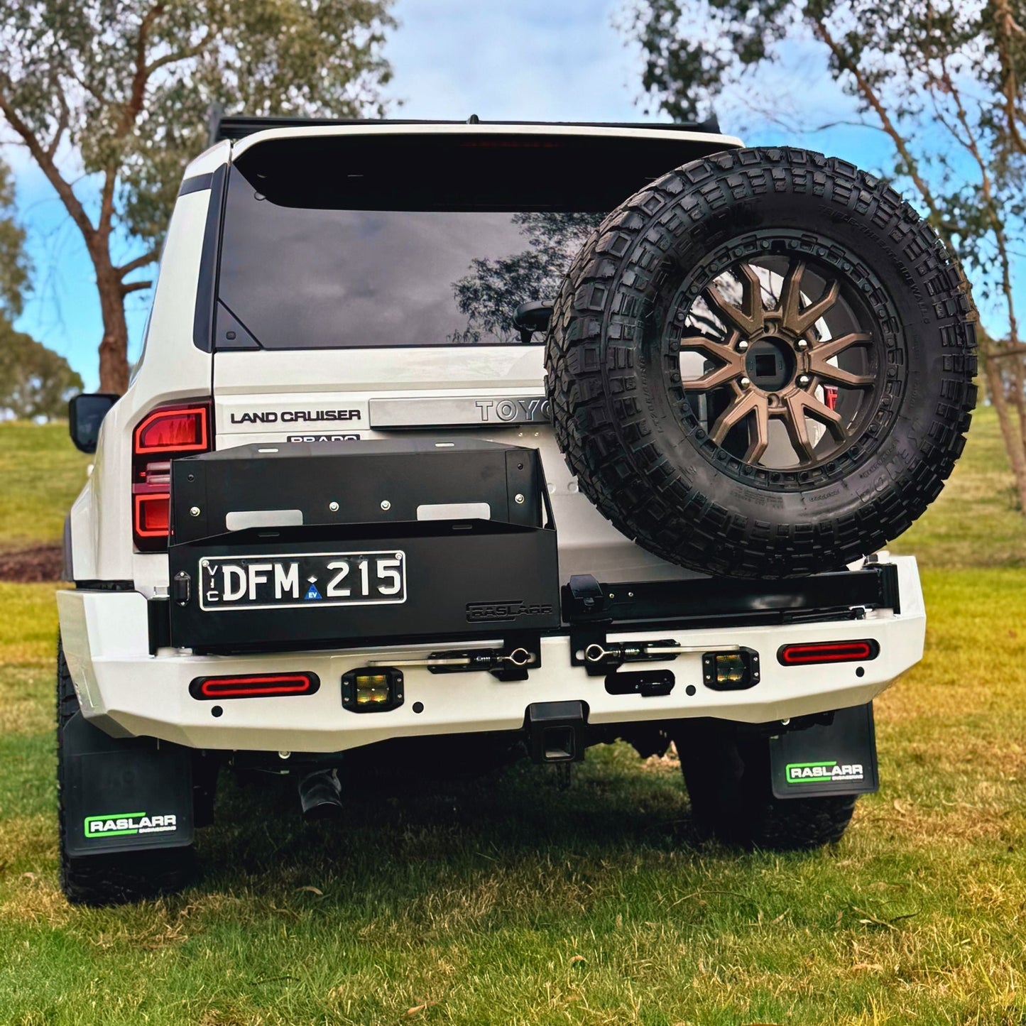 250 Series Toyota Landcruiser Prado Rear Bar