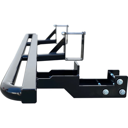 Toyota Hilux N70 FLAT Rock Sliders / Side Steps - Powdercoated