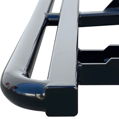 Toyota Hilux N70 FLAT Rock Sliders / Side Steps - Powdercoated