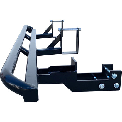 Toyota Hilux N70 ANGLED Rock Sliders / Side Steps - Powdercoated