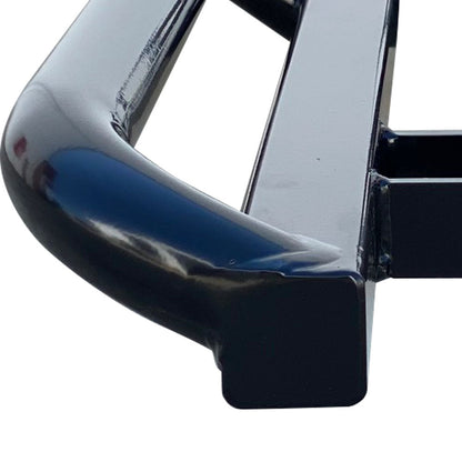 Toyota Hilux N70 ANGLED Rock Sliders / Side Steps - Powdercoated
