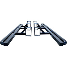 Toyota Hilux N80 2016+ FLAT Rock Sliders / Side Steps - Powdercoated