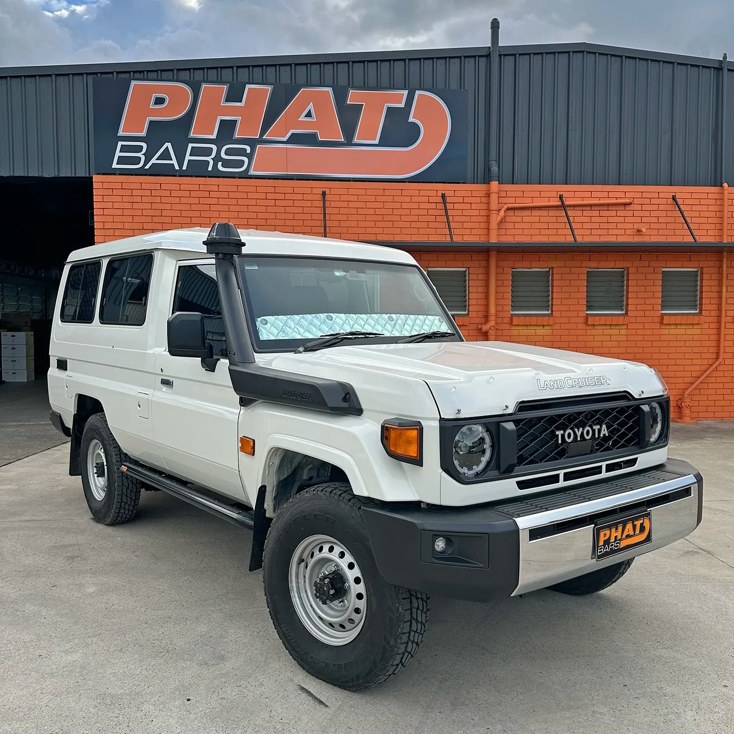 Toyota LandCruiser 78 Series “Troopy” Rock Sliders / Side Steps 2007-Present