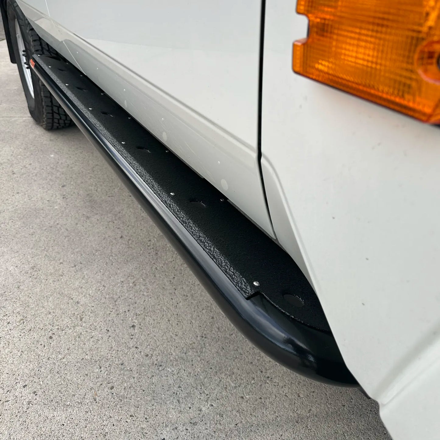 Toyota LandCruiser 78 Series “Troopy” Rock Sliders / Side Steps 2007-Present