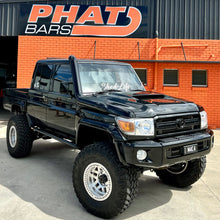 Toyota LandCruiser 79/76 Series ANGLED Rock Sliders / Side Steps
