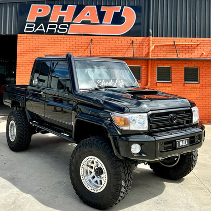 Toyota LandCruiser 79/76 Series ANGLED Rock Sliders / Side Steps