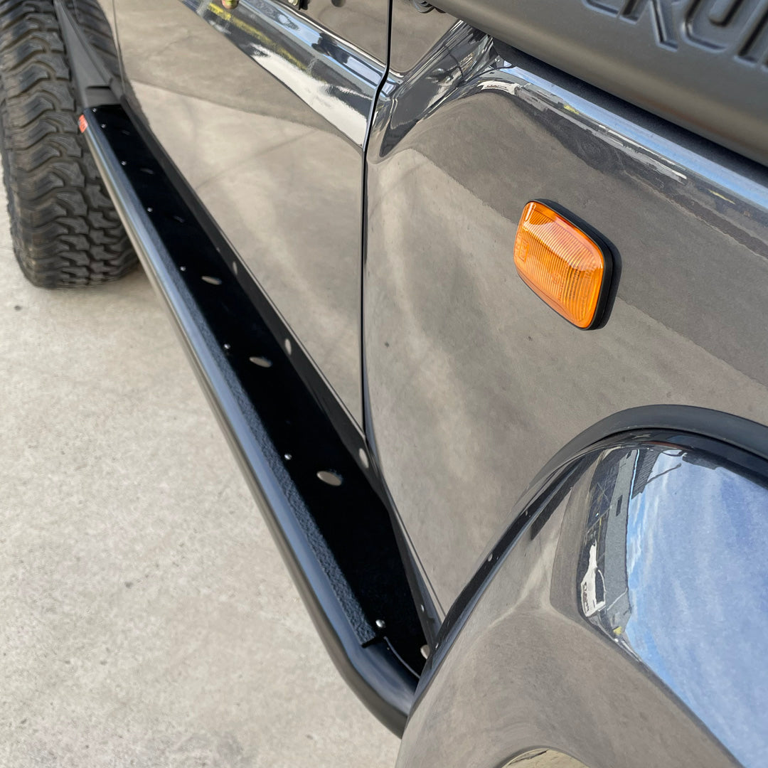 Toyota LandCruiser 79/76 Series ANGLED Rock Sliders / Side Steps