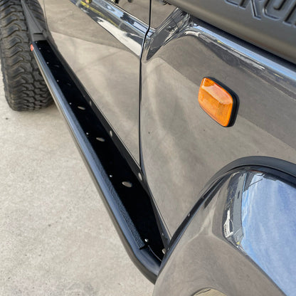 Toyota LandCruiser 79/76 Series ANGLED Rock Sliders / Side Steps
