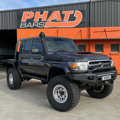 Toyota LandCruiser 79/76 Series ANGLED Rock Sliders / Side Steps