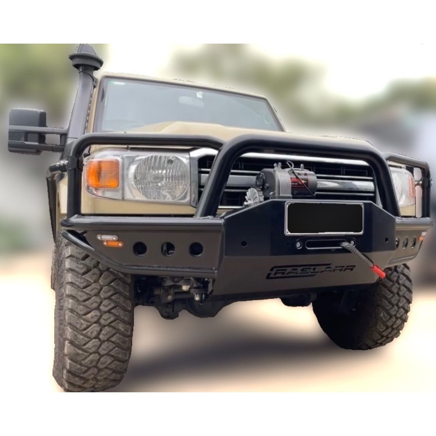 79 Series DUAL Cab Toyota Landcruiser Azza Bull Bar