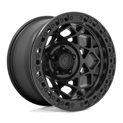 Fuel 1PC D120 UNIT BEADLOCK 17x9 5x127 -15 Blackout