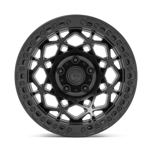Fuel 1PC D120 UNIT BEADLOCK 17x9 5x127 -15 Blackout