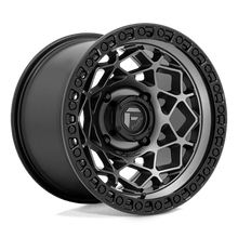Fuel UTV D784 UNIT UTV 15x7 4x156 +10 Gunmetal W/ Matte Black Ring