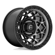 Fuel UTV D784 UNIT UTV 15x10 4x156 +0 Gunmetal W/ Matte Black Ring