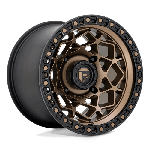 Fuel UTV D785 UNIT UTV 15x10 4x156 +0 Bronze W/ Matte Black Ring
