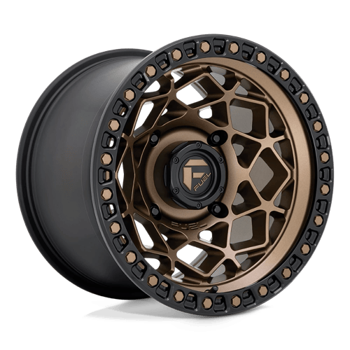 Fuel UTV D785 UNIT UTV 15x7 4x137 +10 Bronze W/ Matte Black Ring