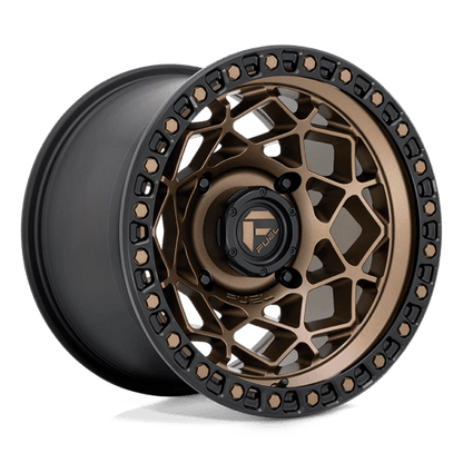 Fuel UTV D785 UNIT UTV 15x10 4x137 +0 Bronze W/ Matte Black Ring
