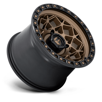 Fuel UTV D785 UNIT UTV 15x10 4x156 +0 Bronze W/ Matte Black Ring