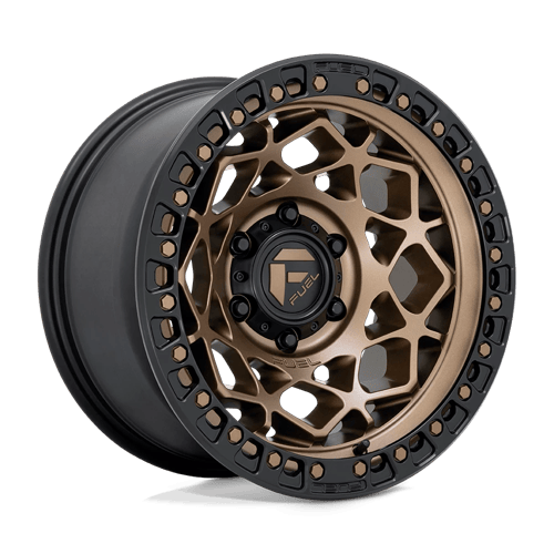 Fuel 1PC D785 UNIT 17x9 5x127 +1 Bronze W/ Matte Black Ring