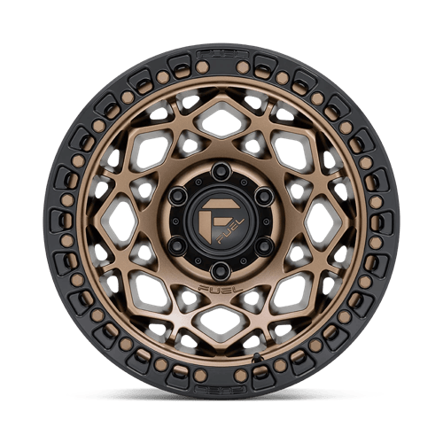 Fuel 1PC D785 UNIT 17x9 6x114.3 +1 Bronze W/ Matte Black Ring