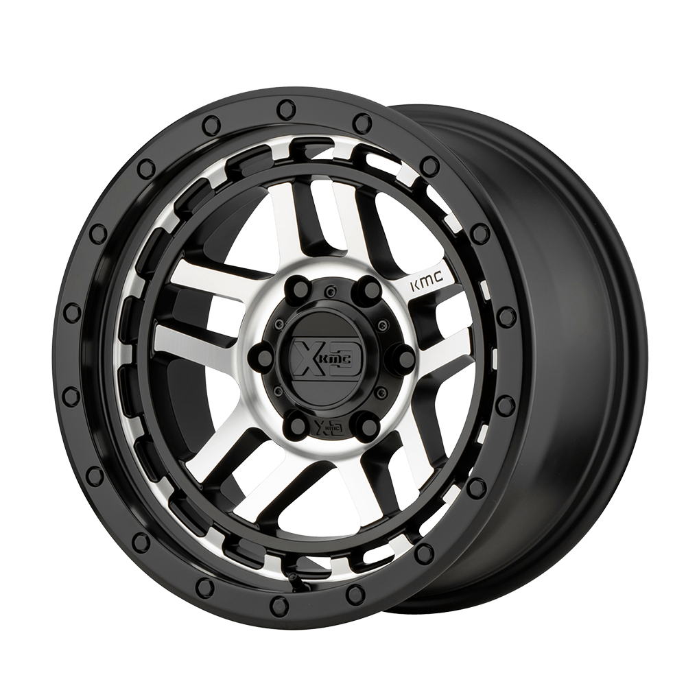 SATIN BLACK MACHINED