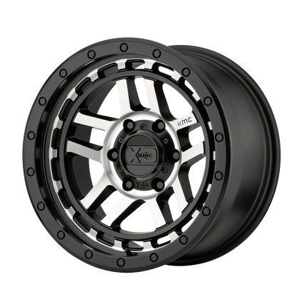 SATIN BLACK MACHINED