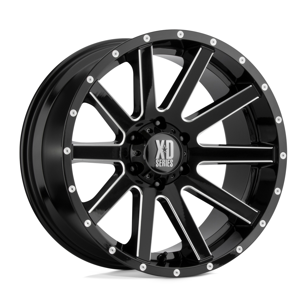 GLOSS BLACK MILLED