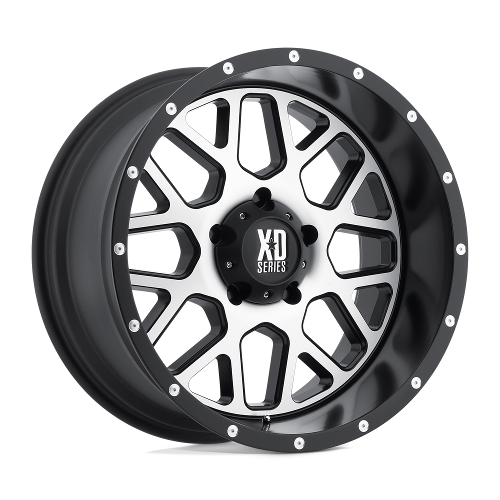 SATIN BLACK W/ MACHINED FACE
