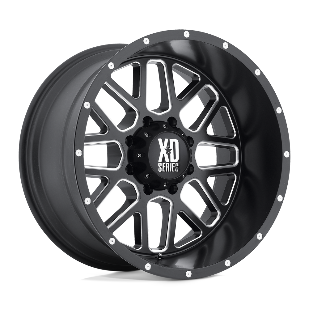 SATIN BLACK MILLED