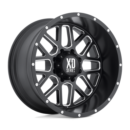 SATIN BLACK MILLED