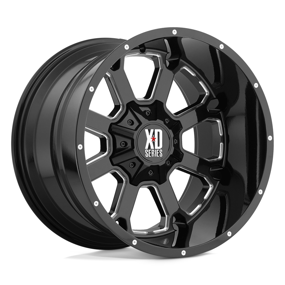GLOSS BLACK MILLED