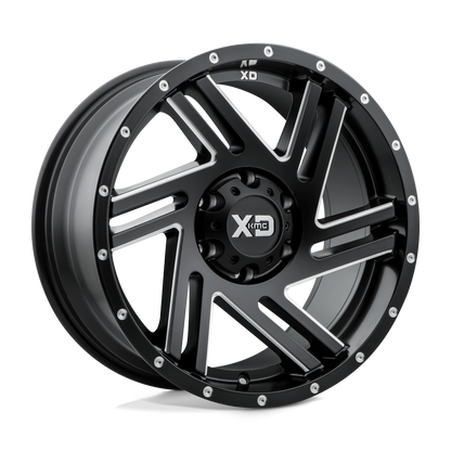 SATIN BLACK MILLED