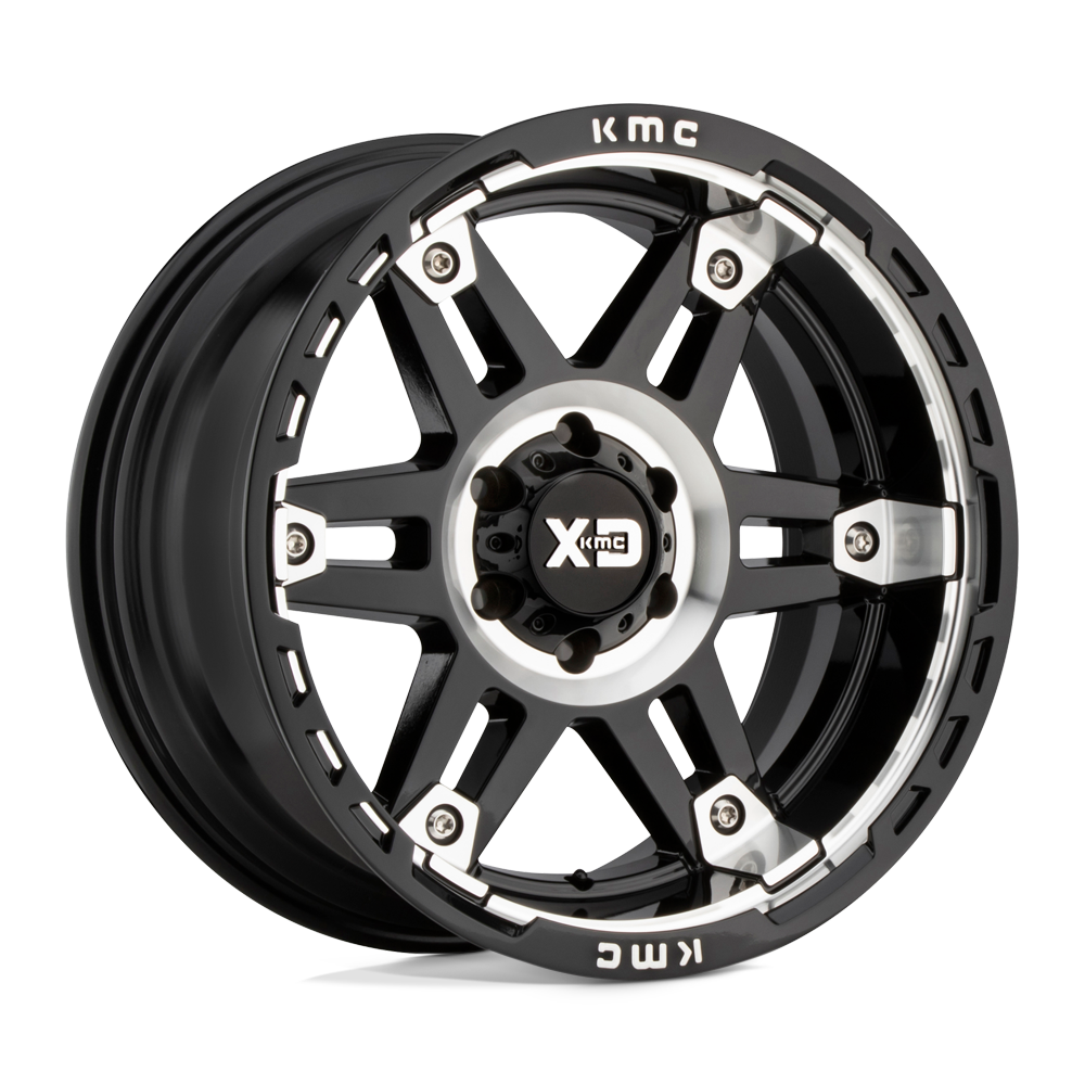 GLOSS BLACK MACHINED