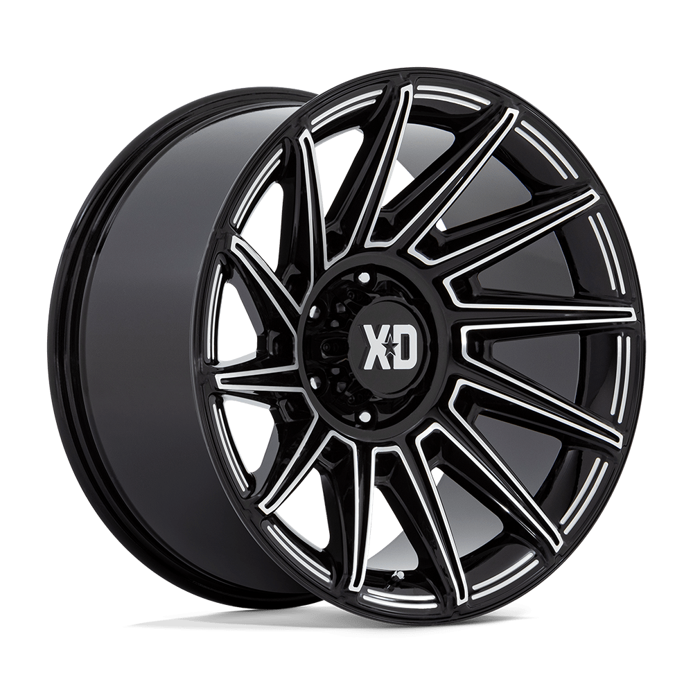 GLOSS BLACK MILLED